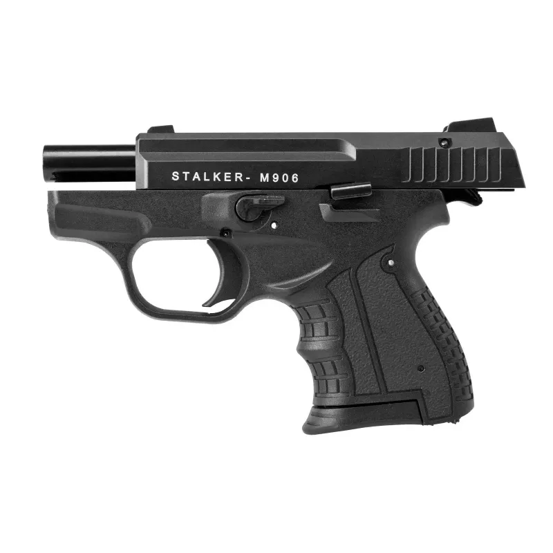 Signal blank-firing pistol STALKER M906 BAS caliber .22 Long Blank (6 mm) Black