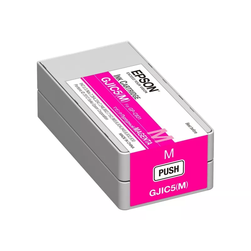 Epson GJIC5(M): Ink cartridge for ColorWorks C831 (Magenta) (MOQ=10)