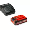 Cordless hammer drill EINHELL Power X-Change TE‑HD 18 Li, 18V, Li‑Ion 4.0 Ah Plus, with drill and chisel set