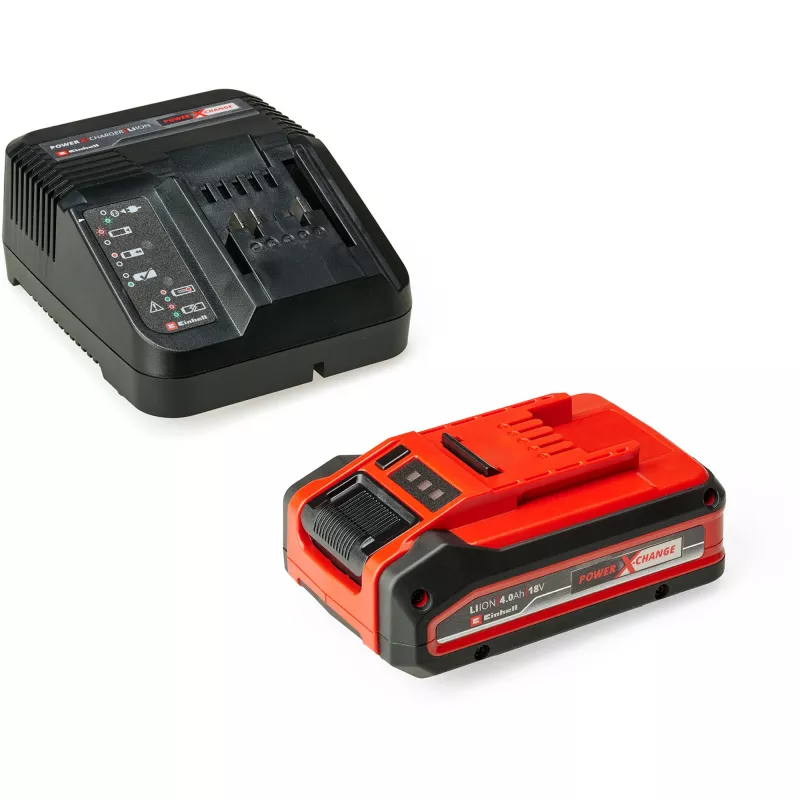 Cordless hammer drill EINHELL Power X-Change TE‑HD 18 Li, 18V, Li‑Ion 4.0 Ah Plus, with drill and chisel set