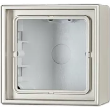 Outlet box JUNG ES 2581 A-L Stainless steel