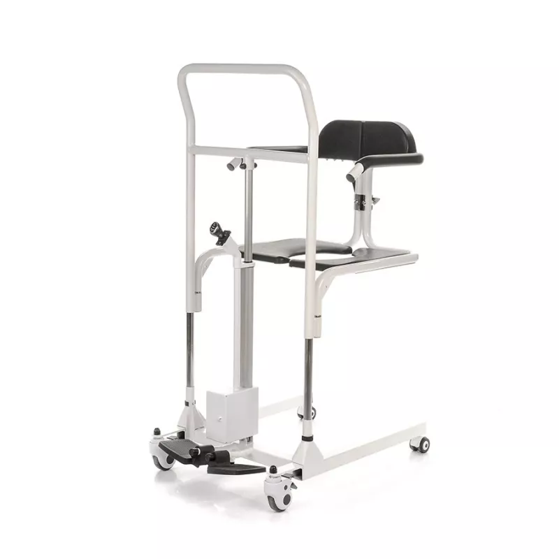 Sanitary Wheelchair and Shower Trolley MDH BMW02 – Lightweight Foldable Commode Chair
