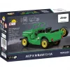 Construction Toy Cobi Jeep Willys CJ-2A Green model 24517 – brick building set