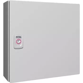 Wall-mounted rack Rittal AX 1073.000, IP66, light grey