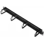 ROLINE 19-inch patch panel 1U with brush strip 44x60mm black