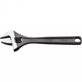 Adjustable wrench Hazet 279-8 — adjustable spanner, max jaw width 23 mm, length 205 mm, black