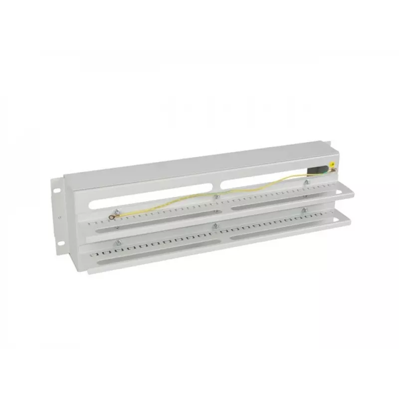 Distribution cabinet Lanberg AK-VDP103-S Grey Steel 48.3 cm