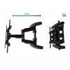 Wall mount frame ESPERANZA ERW021 for 40–85 inch flat TVs, metal, tilt, 6–50 cm distance, 68 kg capacity, VESA 200x100–600x500 mm