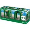 BRIO 33253 support stands green, 2 pcs.