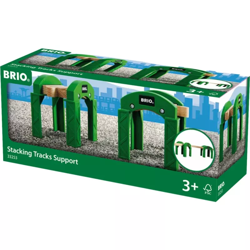 BRIO 33253 support stands green, 2 pcs.