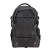 Backpack White Shark VOYAGER GBP-012 — black, durable water-resistant design