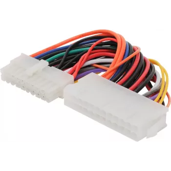 ATX 20-pin/24-pin Cable 0.15m Male/Female Straight ShiverPeaks