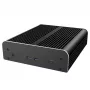Computer case Akasa Newton RC Compact fanless case for ASUS NUC 14 Pro, Mini ITX, Black