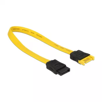 SATA Cable DeLOCK 83949 0.2m SATA 7-pin Yellow