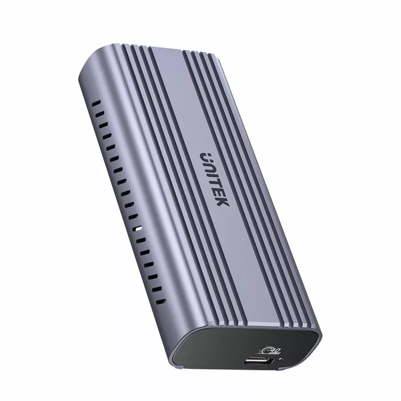 SSD enclosure UNITEK S1226A Black Grey M.2 PCI Express 40 Gbit/s