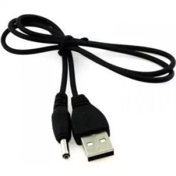 ALLNET USB_DC_5.5MM_1M Universal Black Power Supply and Voltage Converter (USB_DC_5.5_90°_1m)
