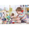 Toy racing track set Extralink TOYS — smart cars playset, modular track pieces, battery-powered vehicles