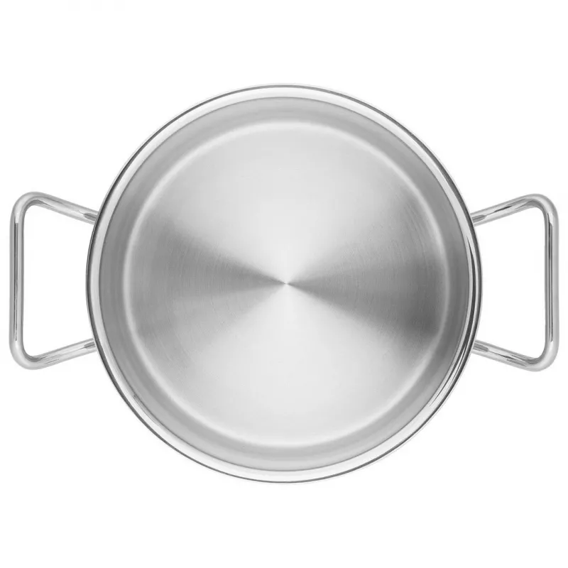 Cookware set ZWILLING 65120-005-0 — 5-piece stainless steel saucepans, lids, oven- and dishwasher-safe, non-stick coating, max 200°C