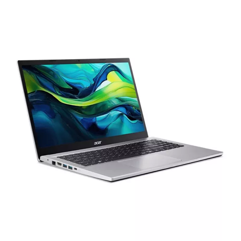 Laptop Acer Aspire Go 15 AG15-42P-R5K8 — AMD Ryzen 5 7430U, 15.6 inch FHD, 16 GB RAM, 512 GB SSD, Windows 11 Home, Silver