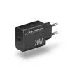 Mains charger ESPERANZA EZC104K 20W Black, USB power adapter for portable devices