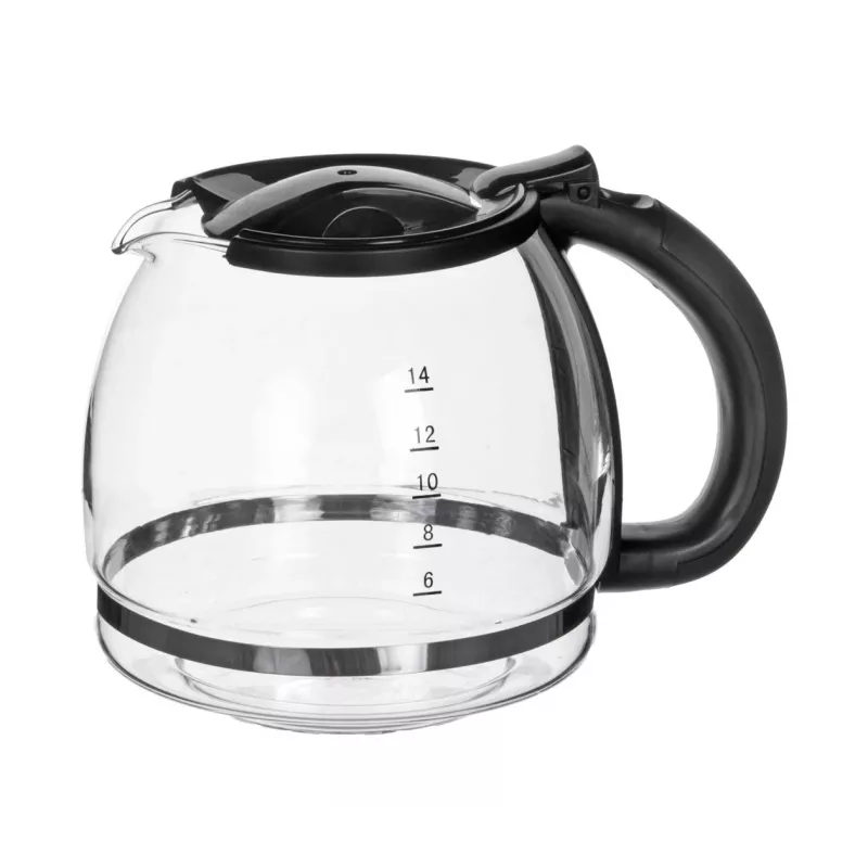 Drip coffee maker CLATRONIC KA 3473, 1.5 L water tank, 14-cup capacity, black