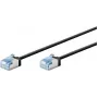 Goobay Ultra-Flexible CAT 6A Patch Cable slim U/FTP black - extra-short plug (74316)