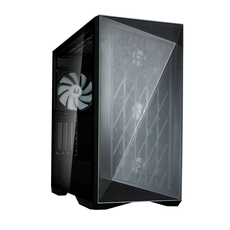 Zalman Z9 Iceberg MS Black ATX Mid Tower PC Case Included 4x 140 mm ARGB fan - Midi/Mini Tower - ATX