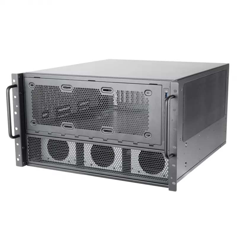 Computer Case SilverStone SST-RM600 ATX Black