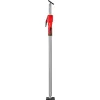 Decken-und Montagestütze STE150 silber/rot, 900mm - 1.500mm, mit Pumpgriff