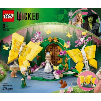 LEGO building kit Wicked 75688 Glindan Wedding Day — themed set, model 75688