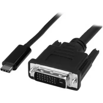 Microconnect USB3.1CDVI18B 1.8m USB C DVI-D Black Video Cable-Adapter (USB3.1CDVI18B)