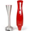 Immersion blender JATA JEBT1852 Red Stainless steel