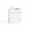 HOUSTON Chest of Drawers White