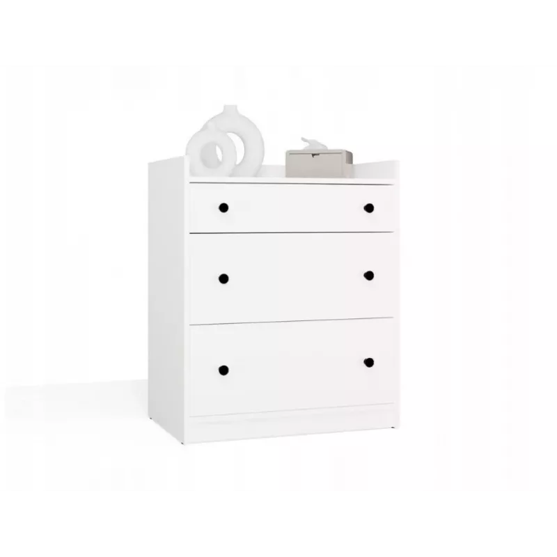 HOUSTON Chest of Drawers White