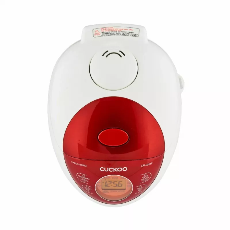 Cuckoo CR-0351F RED rice cooker 0.54 L 425 W Red, White