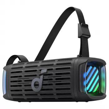 ANKER Soundcore Boom 3i black robuster Outdoor Bluetooth Speaker IP68 50W BassUp 16h Spielzeit Lichtshow TWS-Stereo