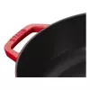 Staub Roaster Chistera 28cm round cherry red 40511-474-0 405114740 (40511-474-0)