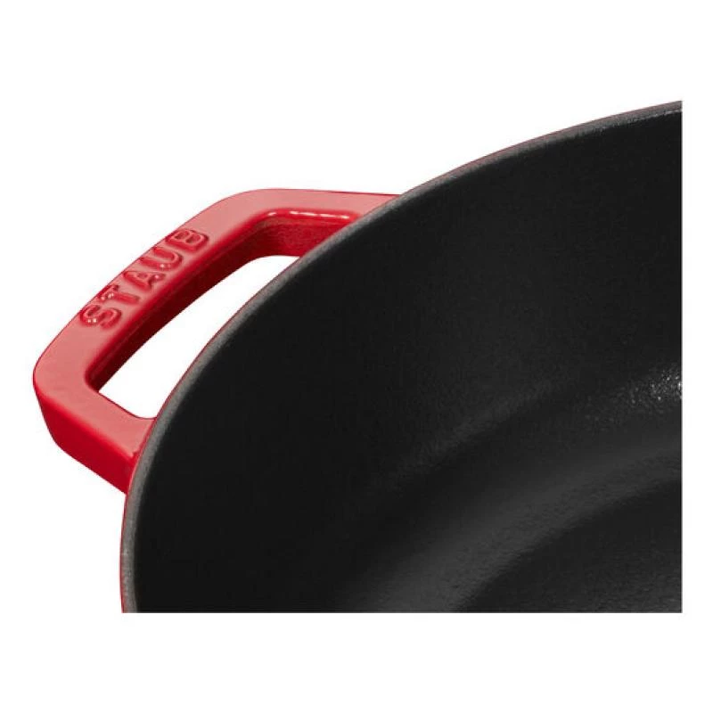 Staub Roaster Chistera 28cm round cherry red 40511-474-0 405114740 (40511-474-0)