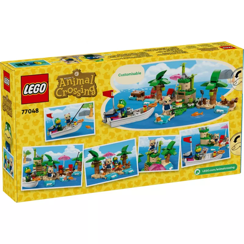 Construction toy LEGO set 77048 Animal Crossing Boat Tour with Captain's Island