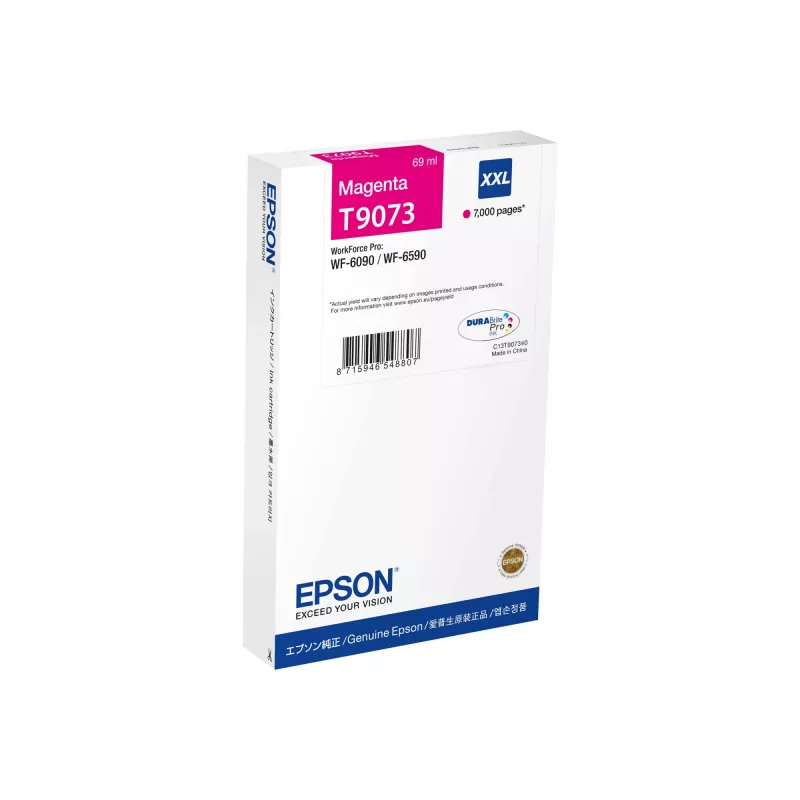 Ink cartridge Epson C13T90734N Original Ultra High Yield Magenta – up to 7000 pages