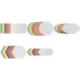 Self-adhesive Moderation Cards Franken MKS2199, 98 x 149 mm, assorted colors
