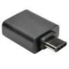 Eaton Tripp Lite Series USB 3,1 Gen 1,5 Adapter USB-C to USB Type A M/F 5 Gbps Tablet Smart Phone - USB-Adapter - USB Type A (W) to 24 pin USB-C (M) - USB 3,1 - Black (U428-000-F)