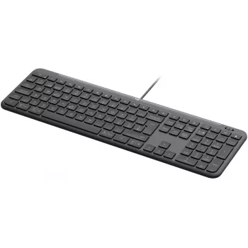 LOGITECH Signature Slim K620 Wired Keyboard for Business - GRAPHITE - US INT'L - USB - N/A - INTNL-973 - USB-C