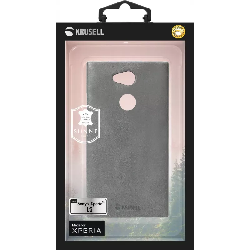 Cover Krusell Sunne Sony XPERIA L2 14 cm (5.5 inch) Grey