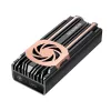 SSD enclosure GrauGear G-M2U4-40G-F — M.2, 1 drive, USB4 Gen4, 40 Gbit/s, aluminium, black