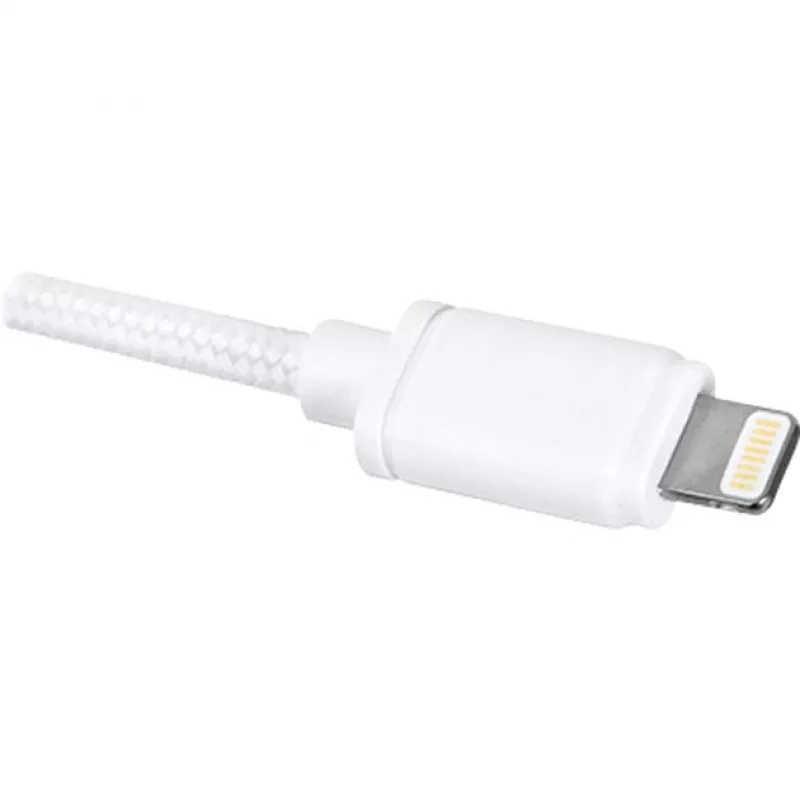 USB 2.0 Adapter Cable, USB-A Plug > Lightning Plug (White, 2,0 Meter)