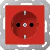 Jung SCHUKO-Socket Outlet 16A 250V m.Touch Protection A 1520 BF KI RT (A1520BFKIRT)