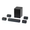 Speakers Ultimea Poseidon D80 Black 7.1 channels, 8 speakers, wired & wireless, active subwoofer