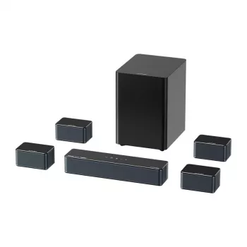 Speakers Ultimea Poseidon D80 Black 7.1 channels, 8 speakers, wired & wireless, active subwoofer