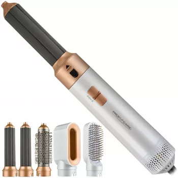 Hot air styler Profi-Care 331321 white-rosé — 4-in-1 multi-styler, 5 attachments, 1000W, 3 heat settings